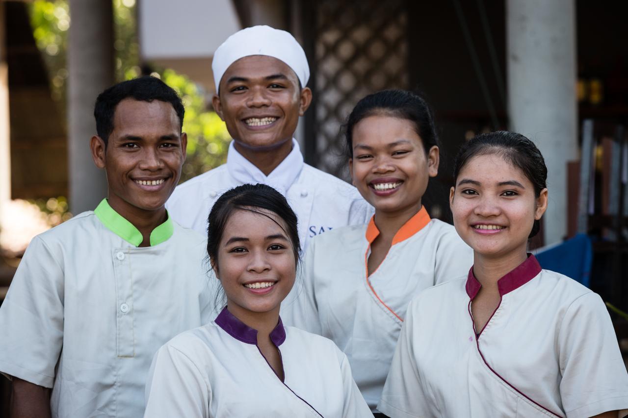 Sala Bai Hotel & Restaurant School Siem Reap Exterior photo